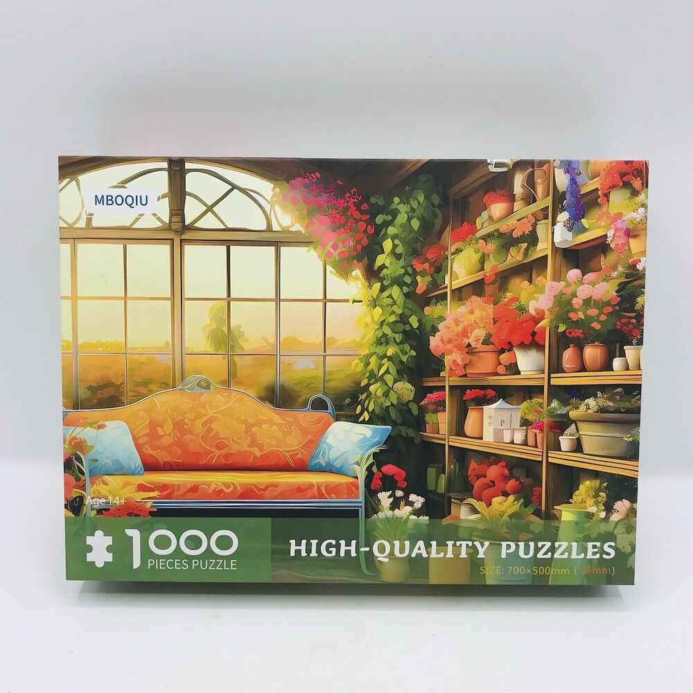 1000 Piece Puzzle High Quality Brand with Full Size Poster Tested Complete